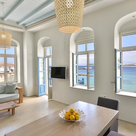 White Memories, Seafront Luxury Apartment Mykonos Mykonos Town Екстериор снимка