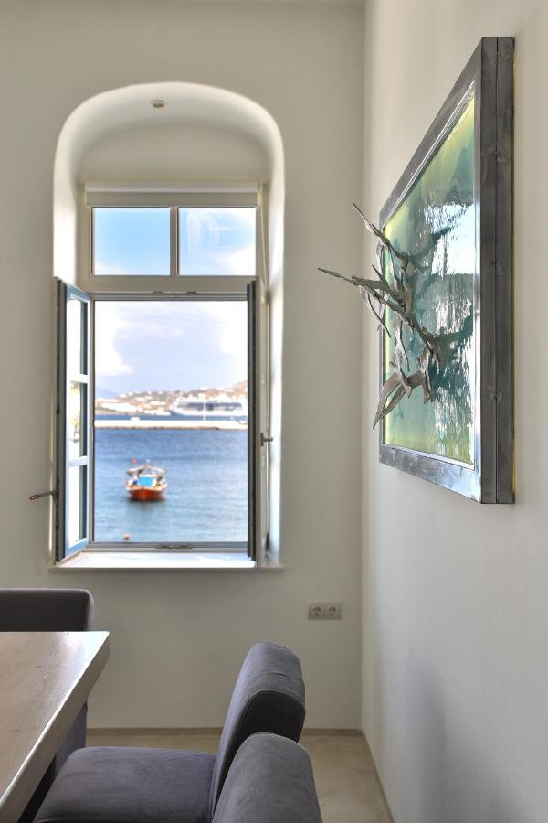 White Memories, Seafront Luxury Apartment Mykonos Mykonos Town Екстериор снимка
