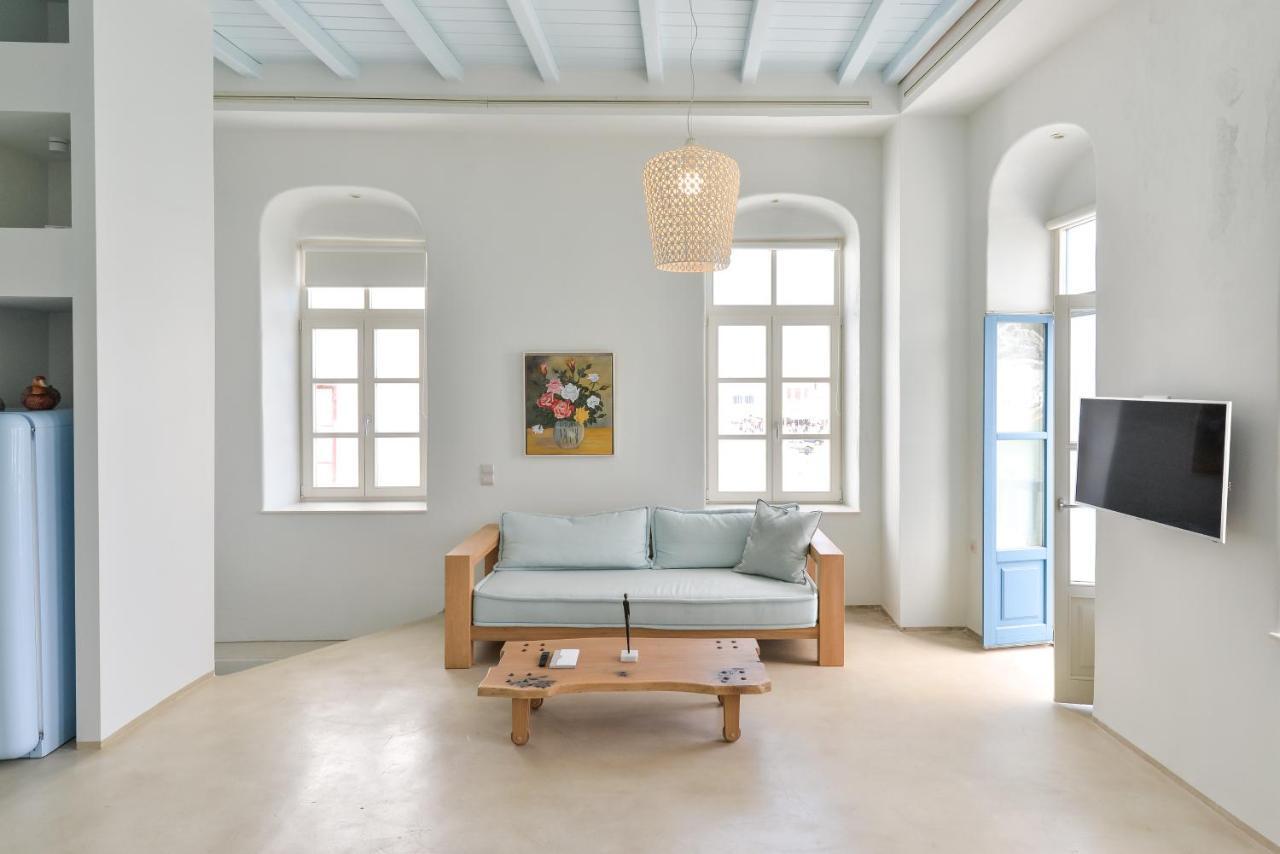 White Memories, Seafront Luxury Apartment Mykonos Mykonos Town Екстериор снимка