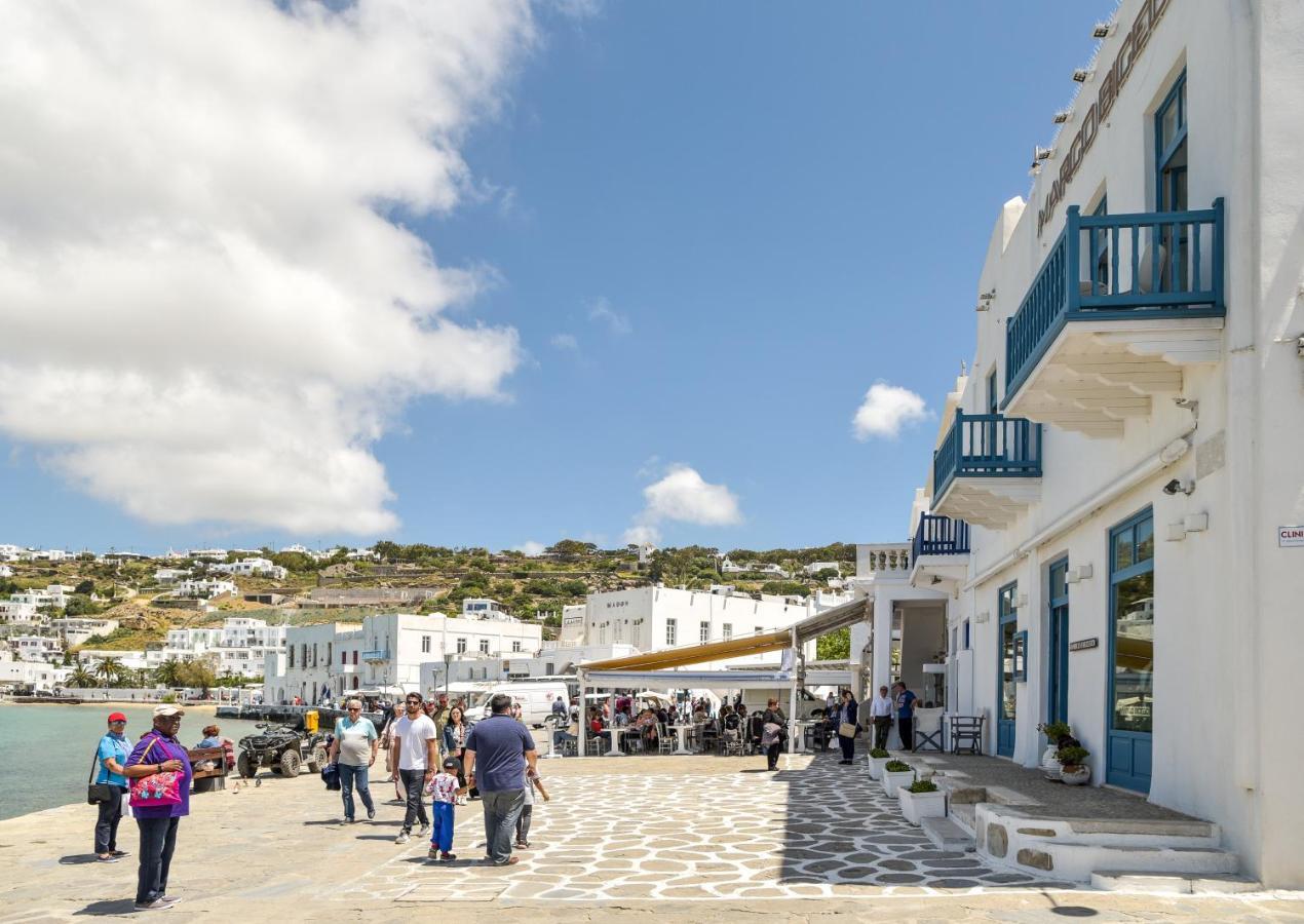 White Memories, Seafront Luxury Apartment Mykonos Mykonos Town Екстериор снимка